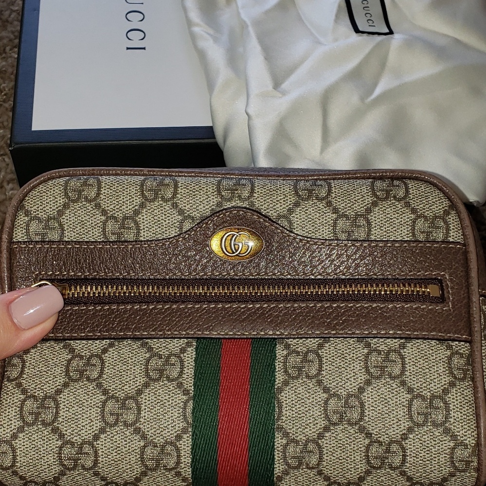 GUCCI Ophidia GG Supreme mini bag